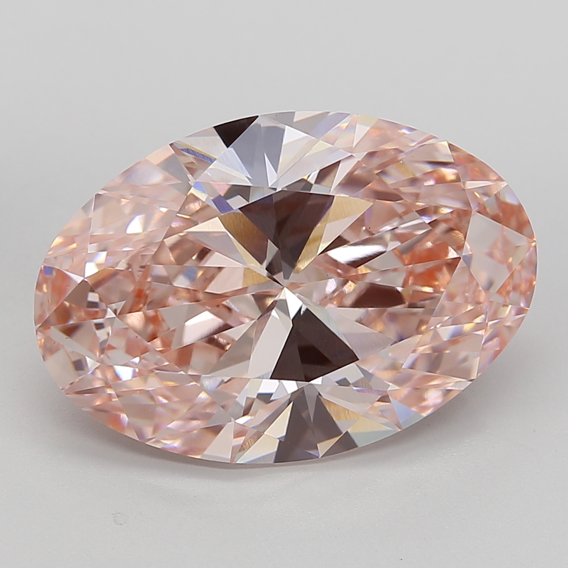 11.11 ct. oval Lab Grown Diamond front image