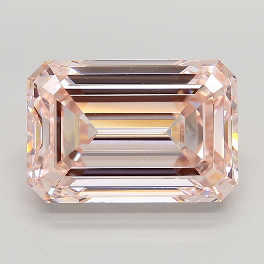 9.30 ct. emerald Lab Grown Diamond front image
