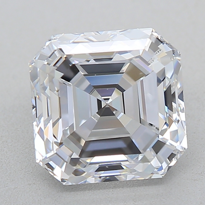 1.48 carat e VVS1 EX Cut IGI asscher diamond