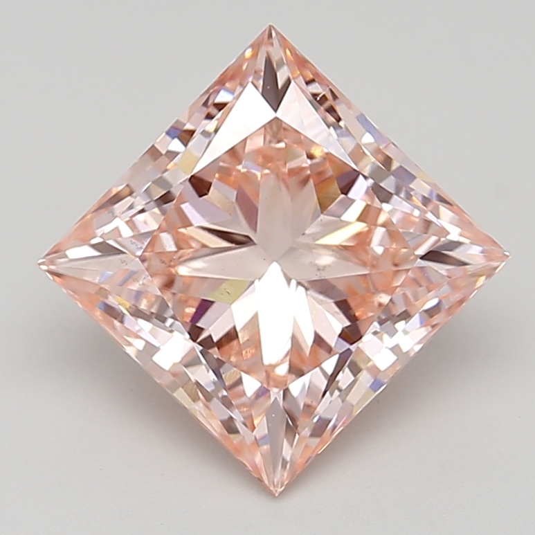 4.96 ct. princess Lab Grown Diamond front image