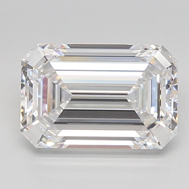 3.02 ct. emerald Lab Grown Diamond front image