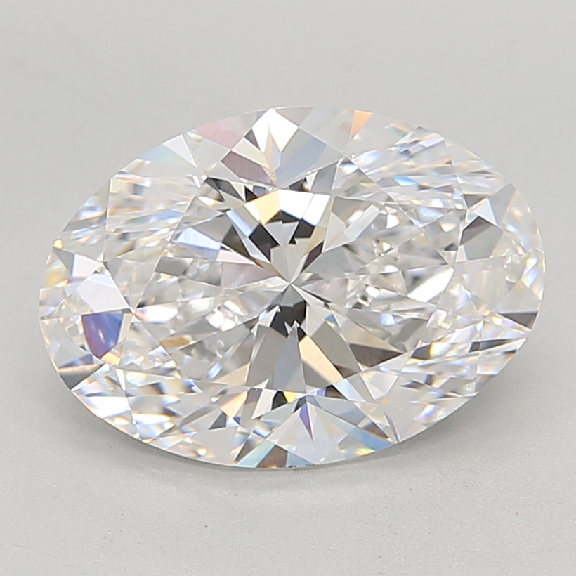 5.03 ct. oval Lab Grown Diamond front image