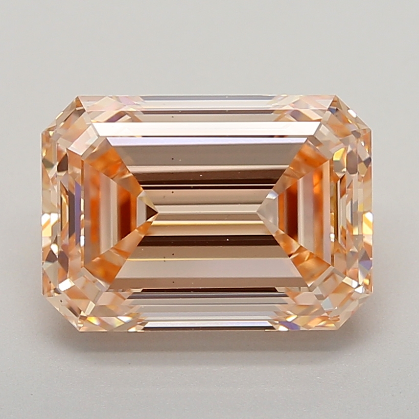 3.91 ct. emerald Lab Grown Diamond front image